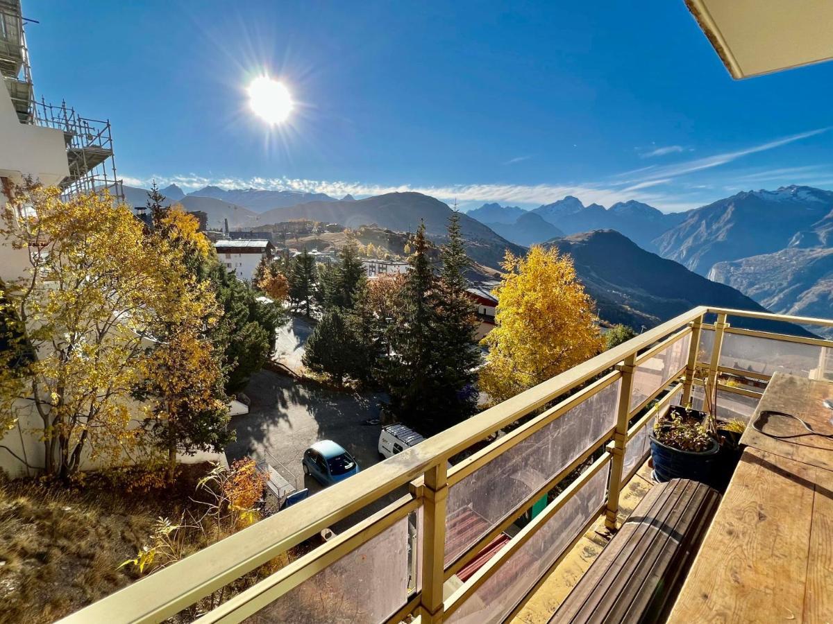 Ferienwohnung Alpe d'Huez - 46 m2 - Belle Terasse Exterior foto